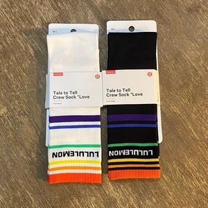 Lululemon 🍋 Tale to Tell Crew Sock *Love